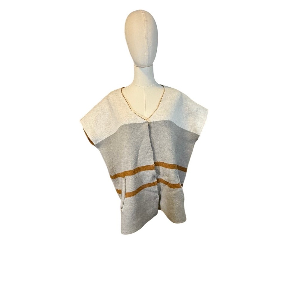 Sita Murt Women's Knit Poncho Vest Sweater One Sz